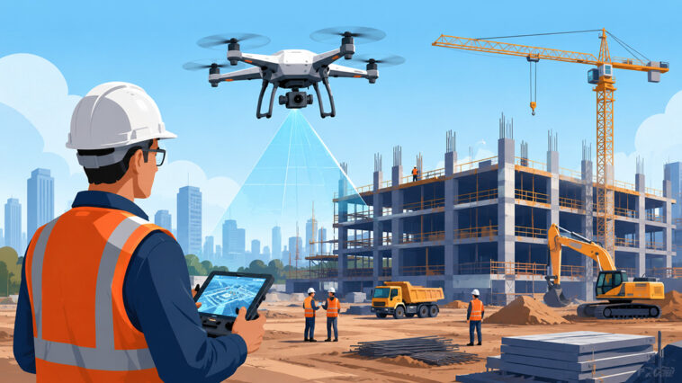 Drones in Construction: Applications and Benefits for Modern Projects